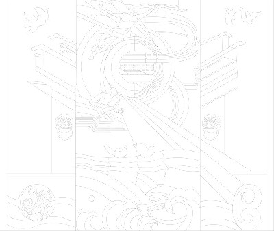 科技創(chuàng)新浮雕雕塑原創(chuàng)手繪設(shè)計稿